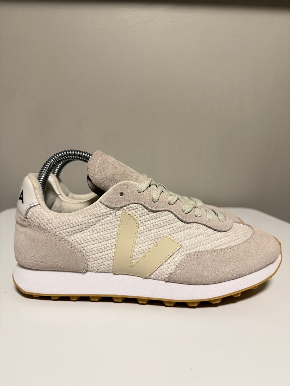 Veja Rio Branco Alveomesh White/Pierre/Natural Sneakers Women’s EU 39 US 8 - Picture 3 of 8